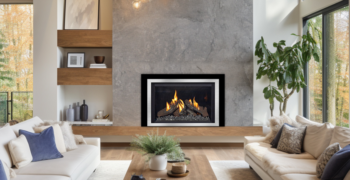 Foyer encastrable au gaz Ortal 34 - Combustion Confort